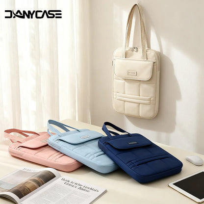 2025 new style Laptop Shoulder Bag Multi-purpose Tote Bag Simple Commuter IPad Protective Bag Handbag for business trave
