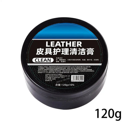 120g Leather Cream For Car Home Leather Shoes Bags Leather Care Cream Leather Maintenance Cream Leather Craft Accessories