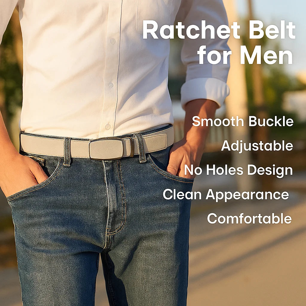 Men Leather Belt Automatic Buckle High Quality Male Leather Strap Luxury Jeans for Men Men Accessori