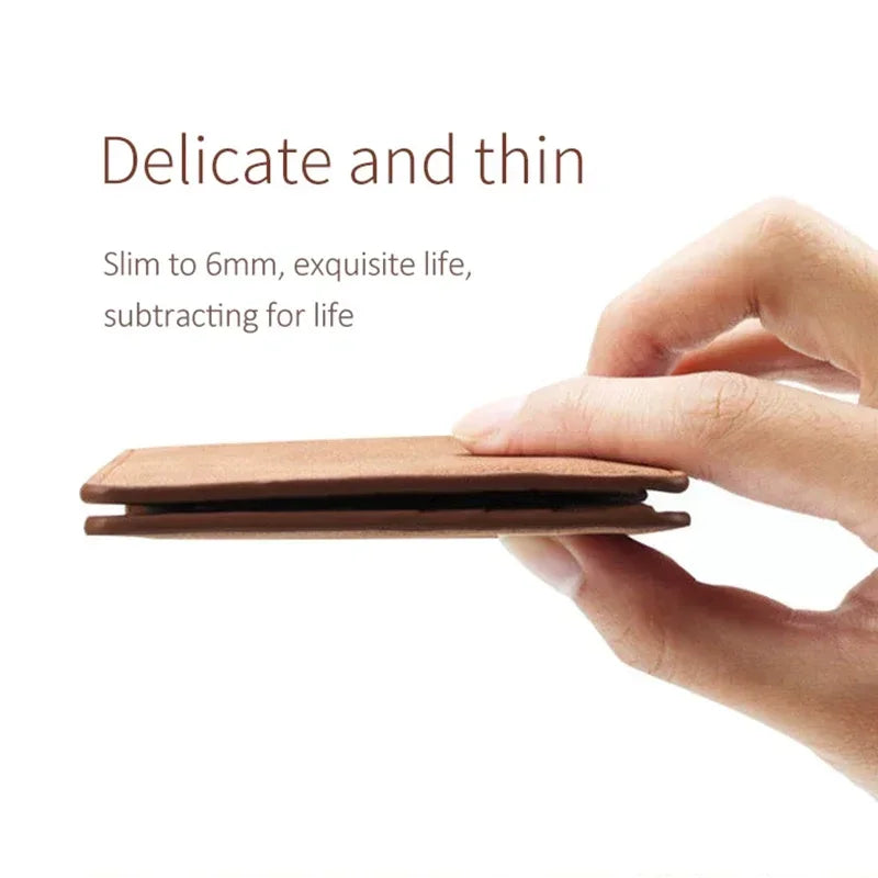 Wallet for Men with Zipper Coin Pocket Holder Soft PU Leather Wallet High Quality Minimalist Short Card Holder Business Wallets
