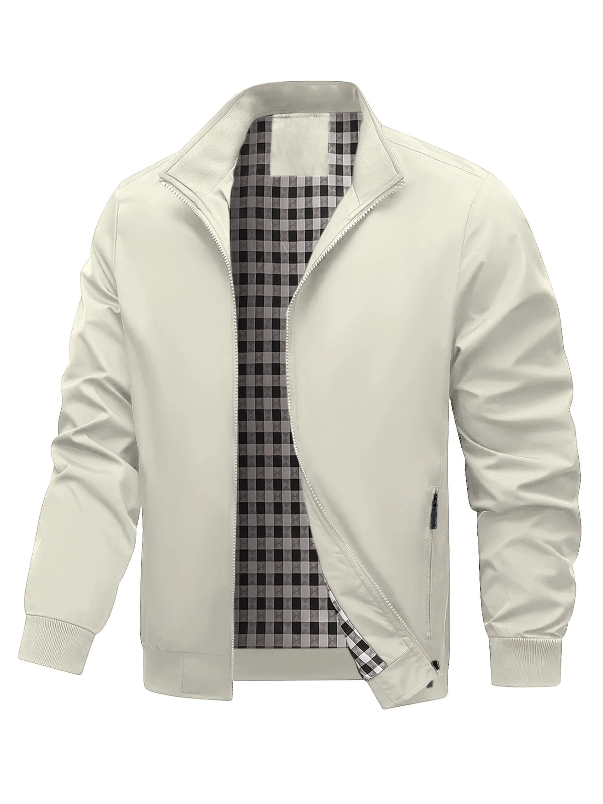Men's Jackets, Casual Outerwear, New Trendy Jackets for Spring and Autumn, Suitable for Seasonal Changes, Sports, Running, Walking, Shopping, and Casual Wear