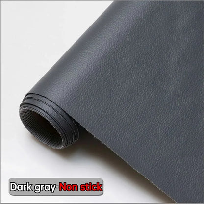 Non-stick  Faux Leather Fabric Soft Synthetic PU Fabric Material DIY Crafts Leather Sofa Upholstery Renovation 50/100/200*160cm