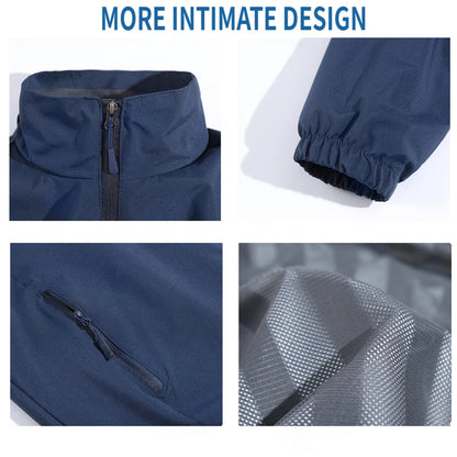 Men's And Women Lightweight Softshell Jacket Waterproof Windbreaker Climb Hiking Coat Custom Logo Print Design Unisex Outerwear