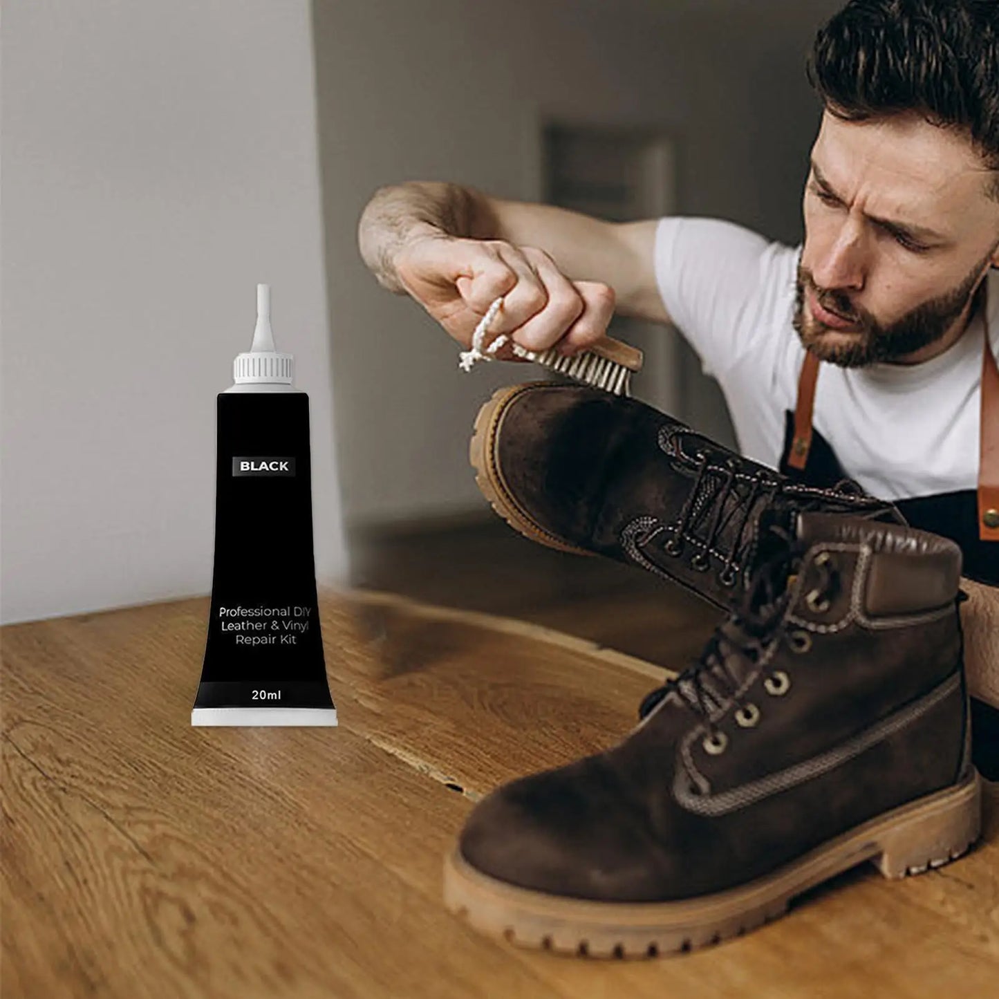 20g Leather Repair Gel Repair Home Car Seat Leather Complementary Repair Refurbishing Cream Paste Leather Care Black/White/Gray