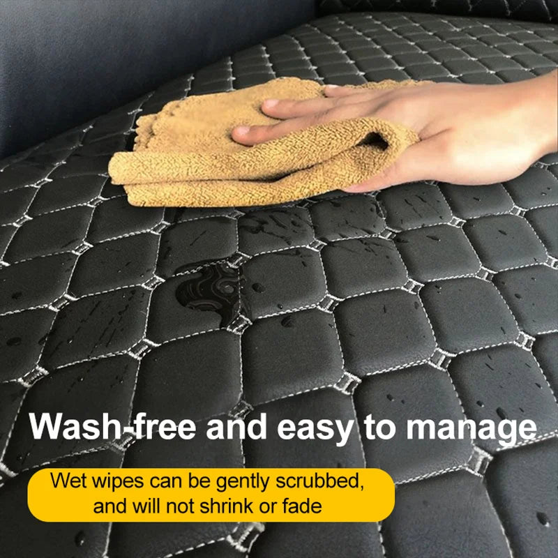 For MG HS EHS MK2 2024 2025 2026 Leather Car Trunk Mat Anti-dirty Cargo Storage Pad Cushion Boot Carpet Car Interior Accessories