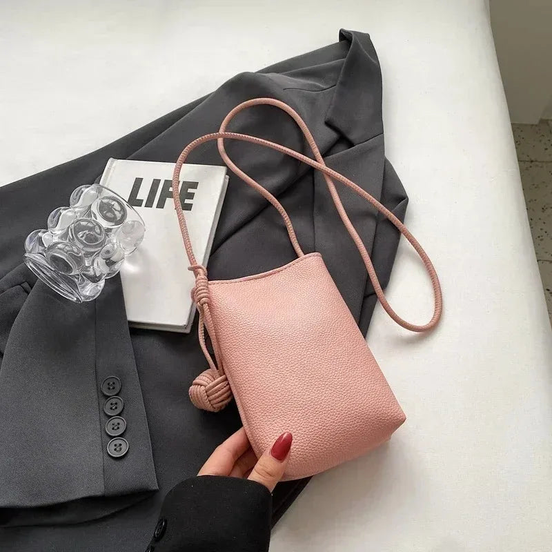 Women Handbags Female Pu Leather Shoulder Bags Luxury Large Capacity Crossbody Bags Solid Flap for Women Portable Phone Purse
