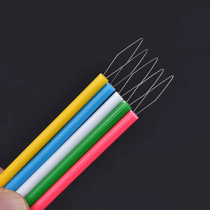5/10pcs Colorful Threaders - Threading Tool, DIY Sewing Accessories, Easy Needle Threader for Beading and Elderly Assistance