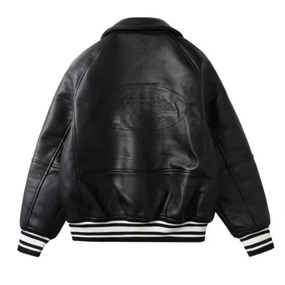 Streetwear Leather Bomber Jacets Men PU Leather Trench Coats Windbreaker for Men Vintage Padded Jackets Men Winter Clothes