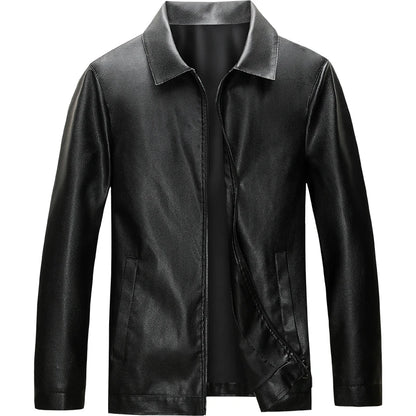 autumn and winter Men's casual leather jackets trendy men's jackets thin leather jackets youth Korean jackets casaco masculino