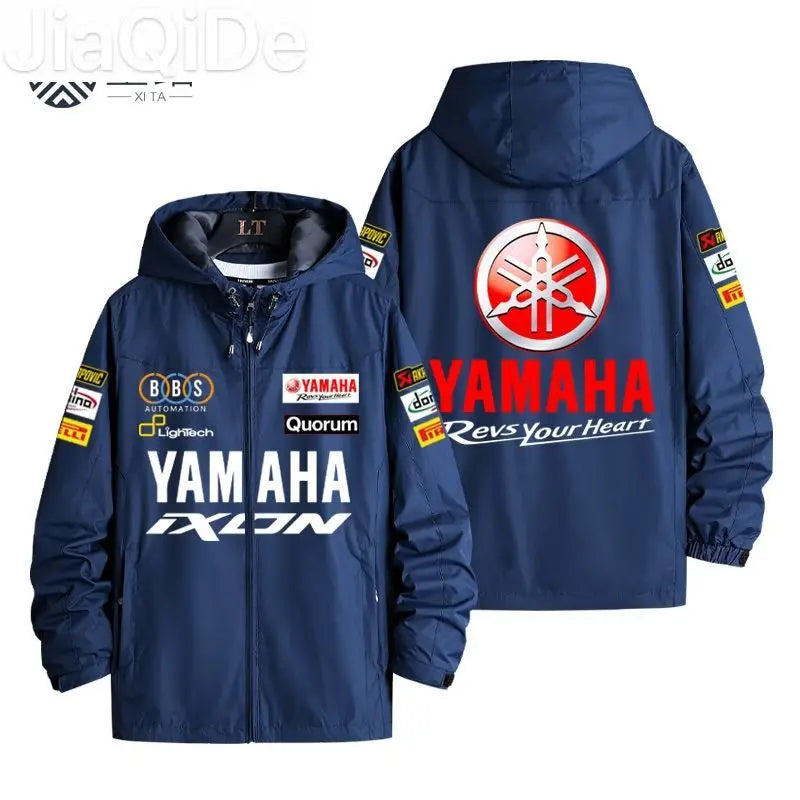 Yamaha joint IXON factory team racing suit peripheral jacket motorcycle winter windproof suit submachine jacket