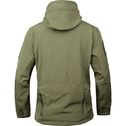 Outdoor Jackets Men Shark Skin Soft Shell Tactical Waterproof Windbreaker Combat Jacket Mens Hooded Bomber Coats