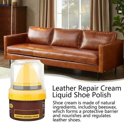 Leather Shoe Cream Black Genuine Leather Care Oil Colorless Universal Brushing Shoe Polish High-End Sheep Fat Care Shoe Cream