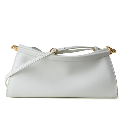 Women's Bags Genuine Leather Underarm Bag New Handbag Small Design High-End Clip Leather Simple Fashion Shoulder Bag Vintage