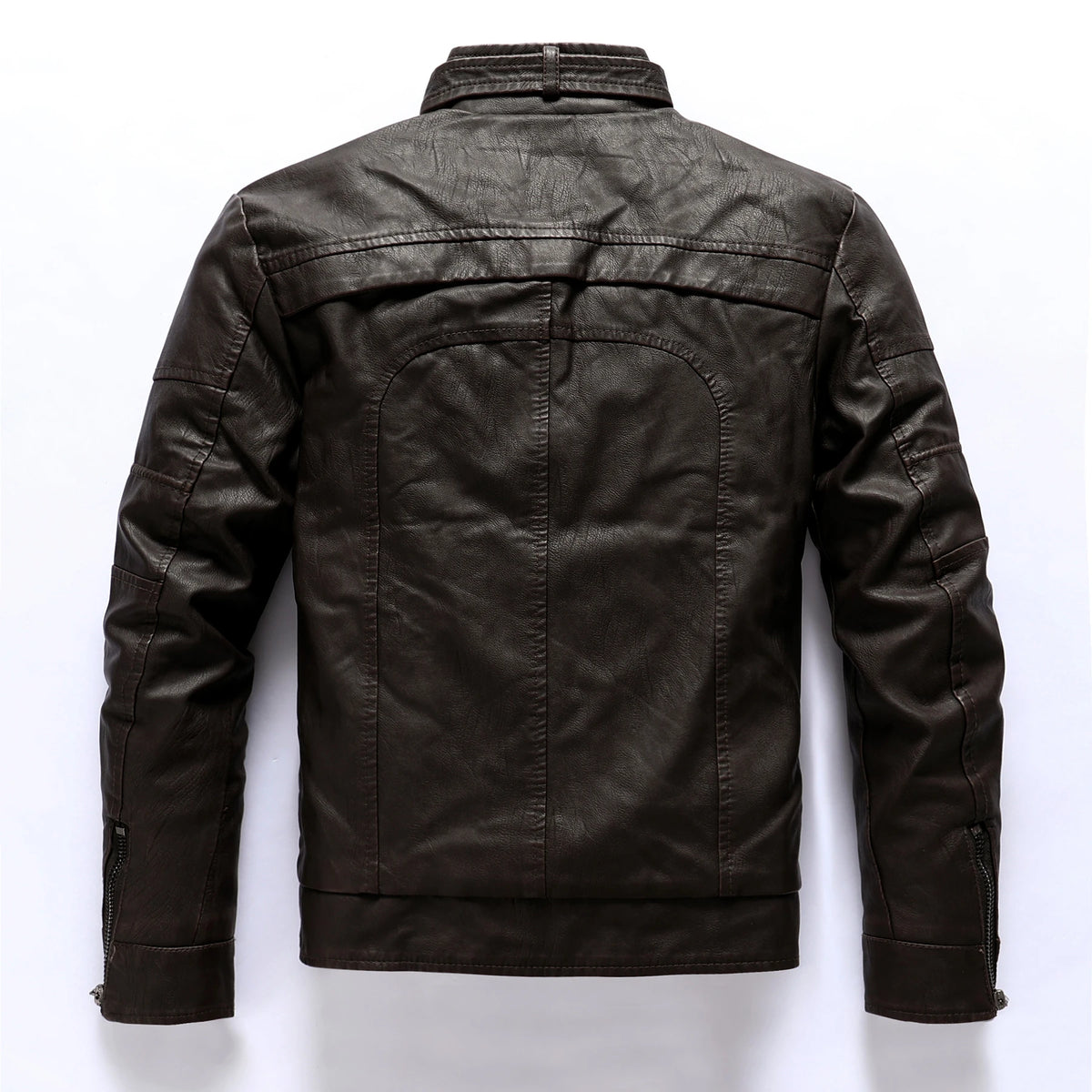 Winter Leather Jacket Men's Chothing New Men Coat Jackets Coats Faux Leather Water Proof Vintage Biker Jacket Men Windproof