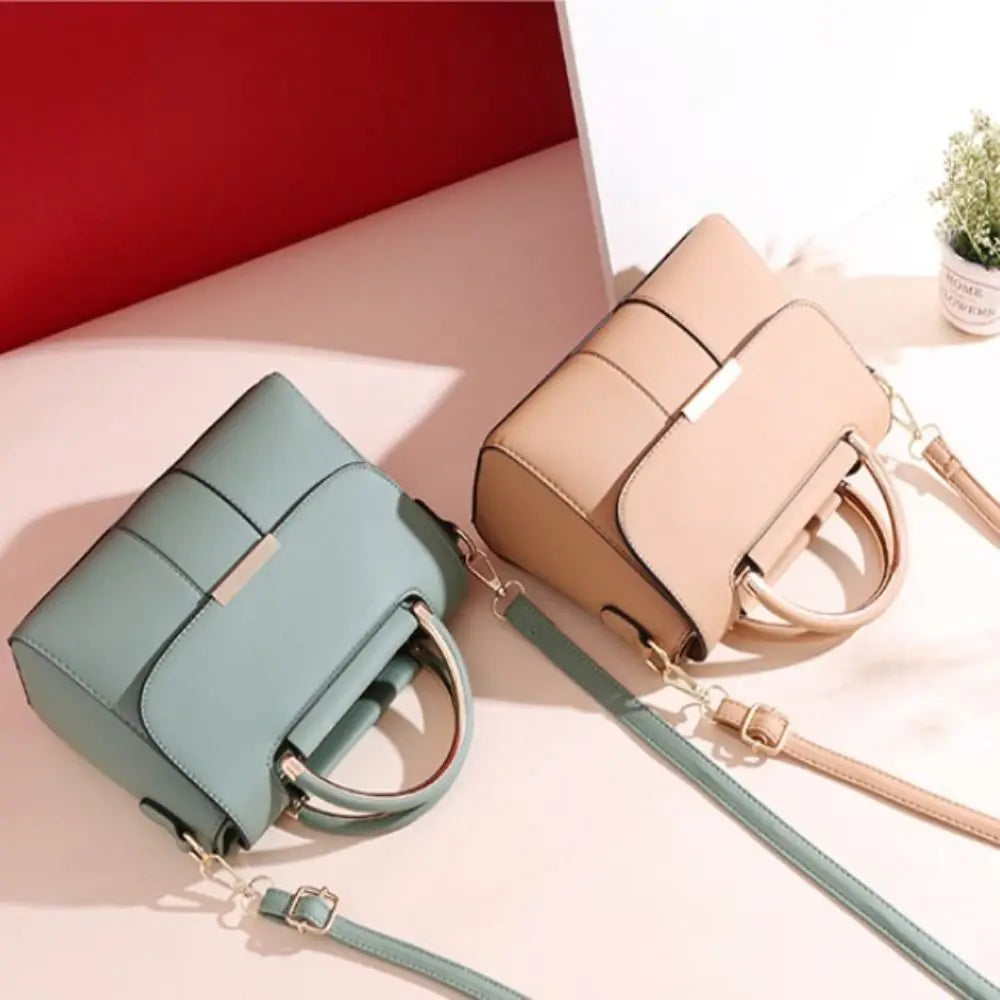 High Quality Leather Handbag Purse Women's Bag Trend Designer Shoulder Crossbody Sac Lady Messenger Small Tote