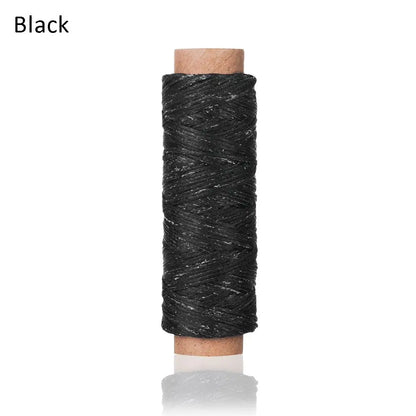30m/roll 150D Flat DIY Hand Stitching Leather Sewing Line Waxed Thread Cord