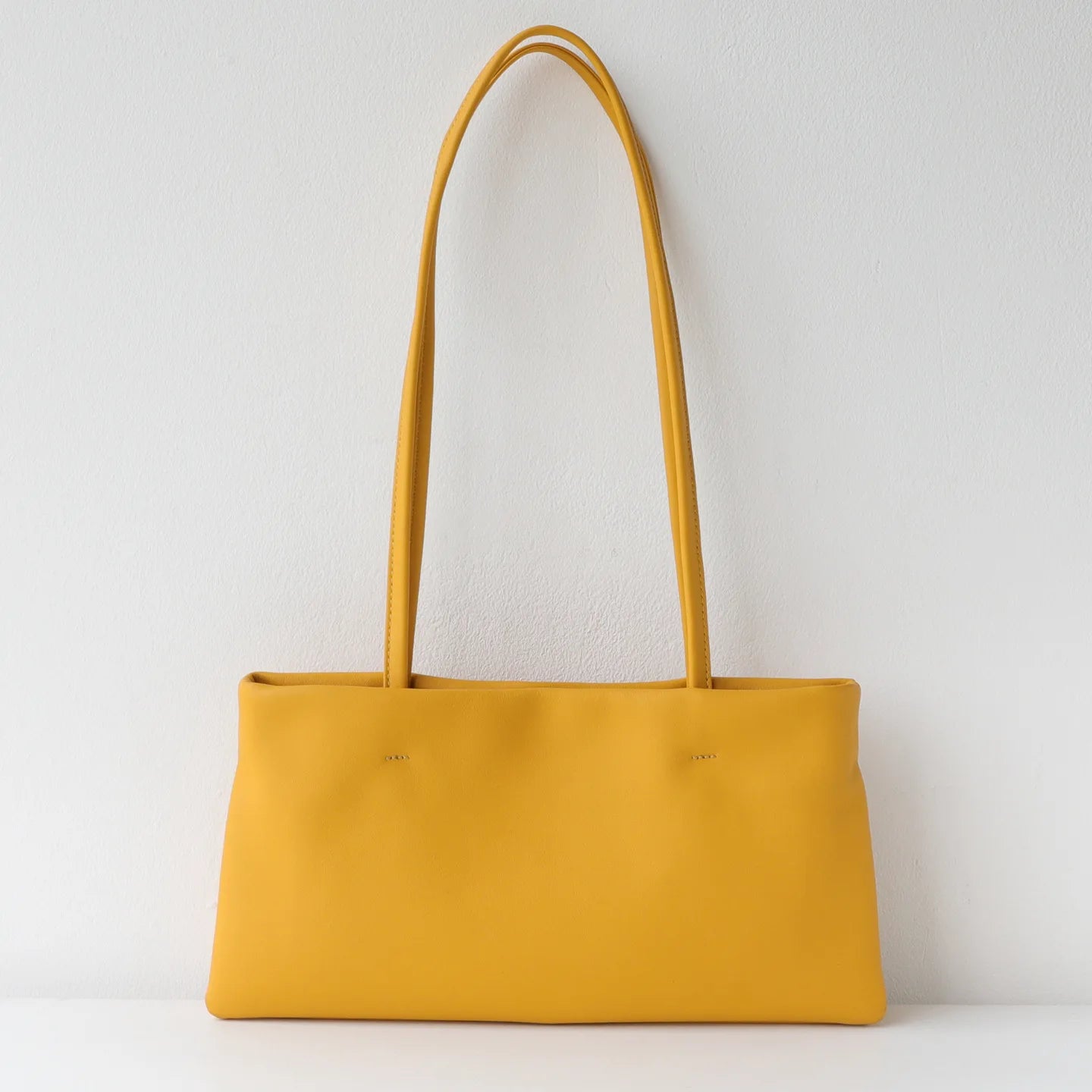Women's Bag 2026 Summer New Style Simple Style Soft Real Leather Organ Underarm Bag Shoulder Bag