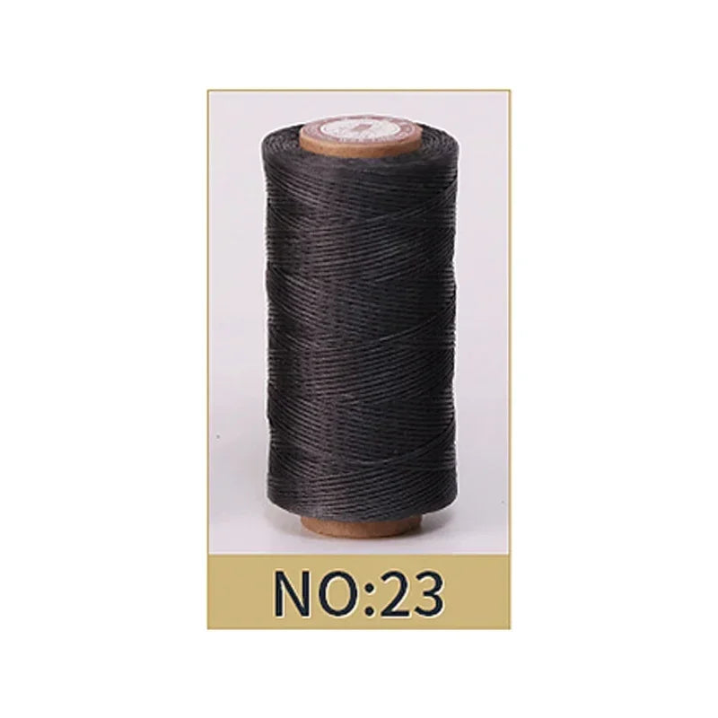 50M 0.8Mm Thickness Waxed Thread For Leather Waxed Cord For Diy Handicraft Tool Hand Stitching Thread Flat Waxed Sewing Line