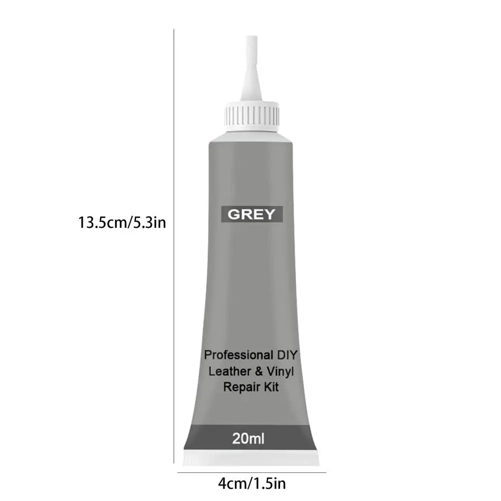 Leather Recoloring Repair 20ml Complementary Gel For Leather Cracks Leather Restoration Paste For Leather Furniture Bags Shoes