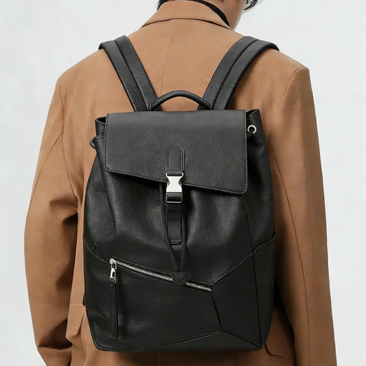 2026 New Model Backpack, Business Casual Bag, Outdoor Travel Bag, Leather Laptop Bag