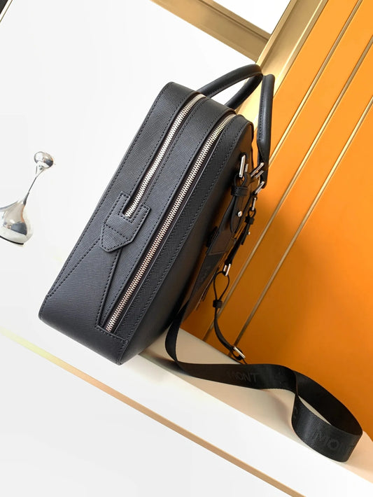 Bag Premium Genuine Leather Briefcase for Men, New Fashion Business Casual Handbag & Laptop Bag