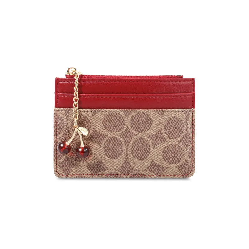 Luxury Design Wallets for Women Multi-Function Card Holder PU Leather Female Small Card Bag Short Women's Purse