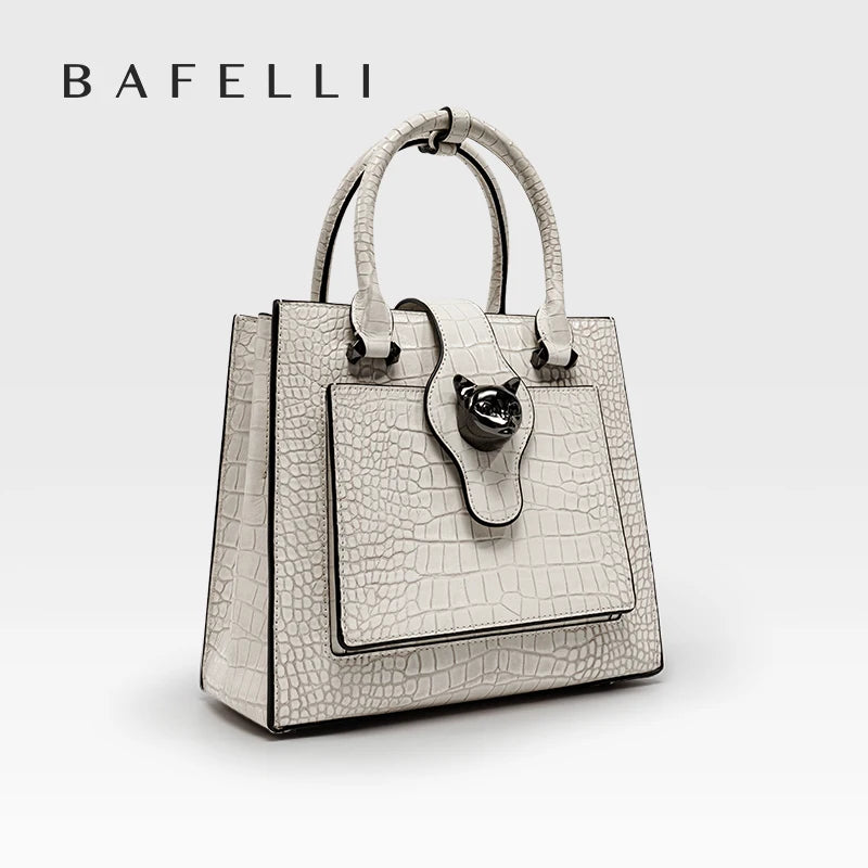 2026 NEW WOMEN'S HANDBAGS BUSINESS LADY GENUINE LEATHER ORIGINAL LUXURY BRAND DESIGNER OFFICE FEMALE BAGS CROSSBODY CAT PURSE