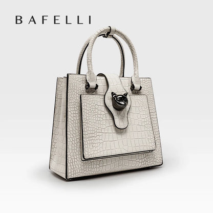 2026 NEW WOMEN'S HANDBAGS BUSINESS LADY GENUINE LEATHER ORIGINAL LUXURY BRAND DESIGNER OFFICE FEMALE BAGS CROSSBODY CAT PURSE