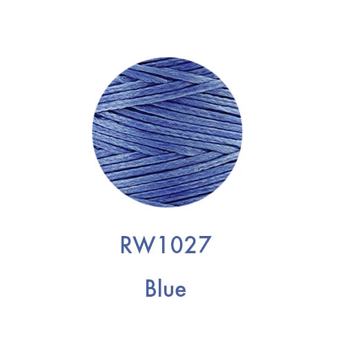 150D 0.8MM Flat Waxed Sewing Thread 260Meters Waxed Thread For Leather Waxed Cord For Leather Craft Hand Stitching Thread