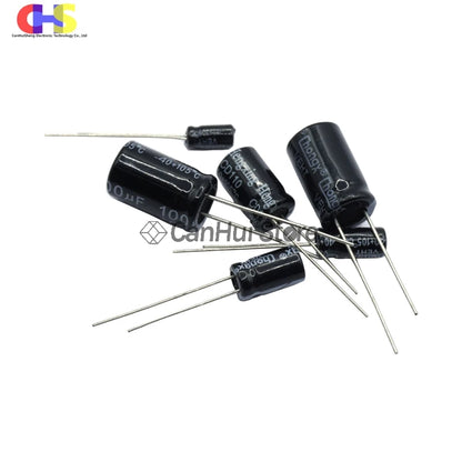 2-50pcs 10V 16V 25V 35V 50V 63V 100V Aluminum Electrolytic Capacitor 100UF 220UF 330UF 470UF 680UF 1000UF 2200UF 3300UF 4700UF