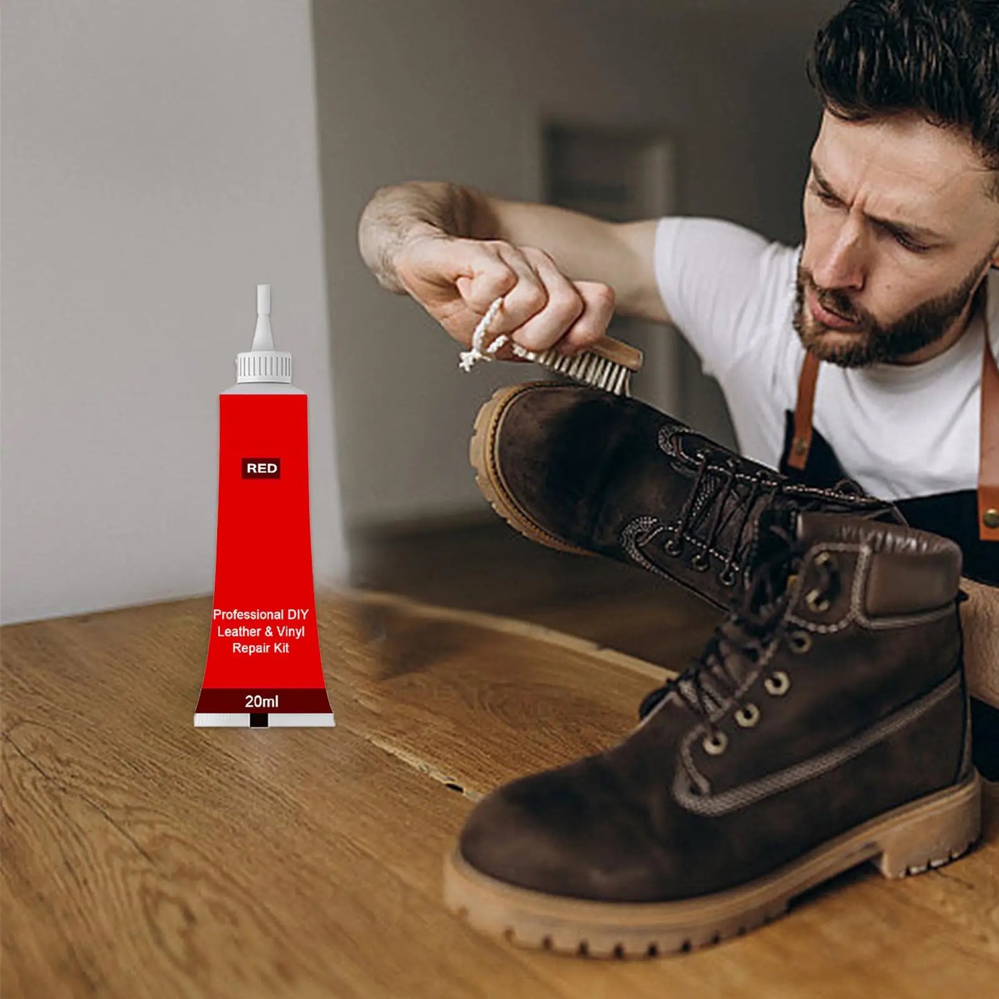 Leather Tear Repair Gel Leather Color Restoration Agent 20ml Leather Restoration Paste Repair Tool For Leather Furniture Bag