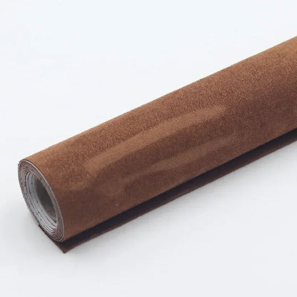 20x30cm-50x150cm Synthetic Leather Self-adhesive Fabric Suede Adhesive Fabrics By Meter Car Interior Door Velvet Cloth DIY Trims