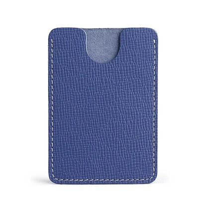 Ultra-Thin Mini Full-Grain Cowhide Leather Card Holder Wallets for Men Women Lightweight Soft Genuine Leather Credit Card
