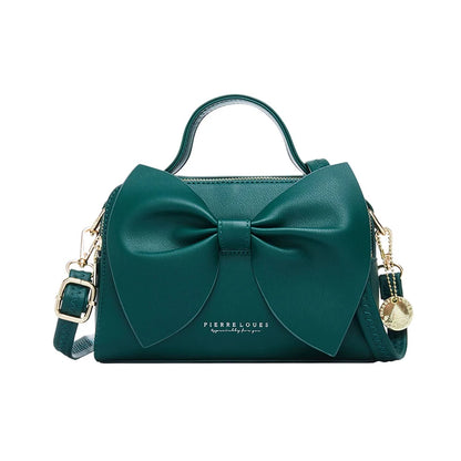 Elegant Women PU Leather Handbags Female Shoulder Crossbody Bags for Women Handbags High Quality Ladies Messenger Hand Bags Bow
