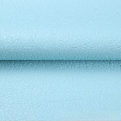 PU Litchi Grain Leather Fabric Waterproof Faux Leather Upholstery Material for Headboard Sofa Furniture DIY Craft