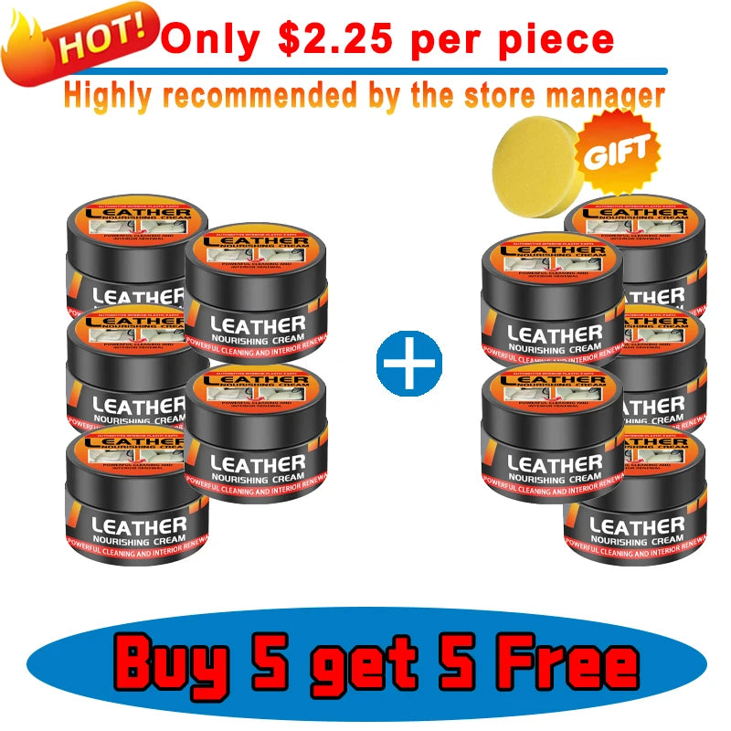 Complete Leather Care Solution Cleaning Nourishing And Beautifying For Car And Home Leather Items