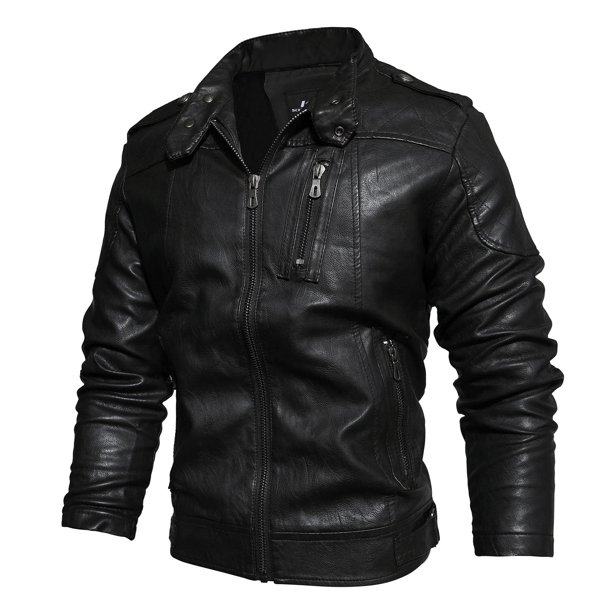 Winter Leather Jacket Men's Chothing New Men Coat Jackets Coats Faux Leather Water Proof Vintage Biker Jacket Men Windproof