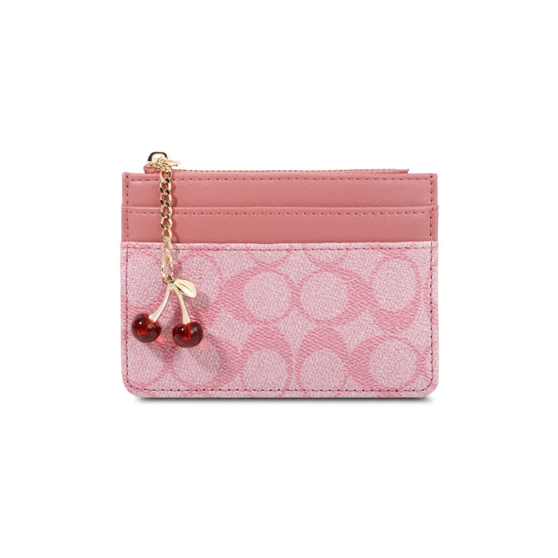 Luxury Design Wallets for Women Multi-Function Card Holder PU Leather Female Small Card Bag Short Women's Purse