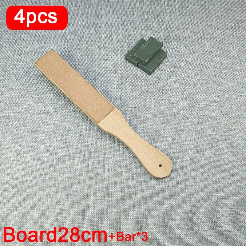 Leather for Knife Sharpening with Polishing Compound - Double Sided Stropping Leather : Knife for Wood Carving and Woodworking.