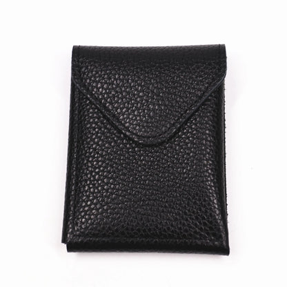 Genuine Leather Wallet For Men Male Vintage Full Grain Cowhide Vertical Slim Cash Wallet Man Card Holder Flap Magnetic Closure