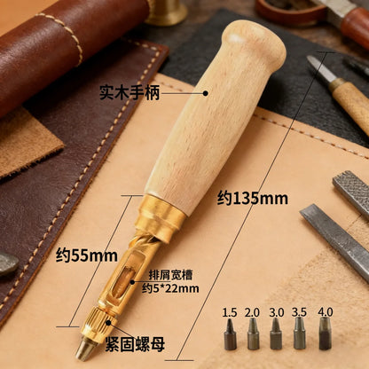 Leather Tool Set DIY Handmade Leather Sewing Set Art 18 Kinds of Multifunctional Leather Repair and Production Tools