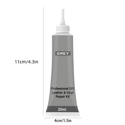 Leather Tear Repair Gel Leather Color Restoration Agent 20ml Leather Restoration Paste Repair Tool For Leather Furniture Bag