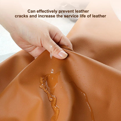 Leather Care Cream Paste Natural Leather Conditioner Genuine Leather Mink Cream Care Oil Refurbishing for Boots Shoes Clothing