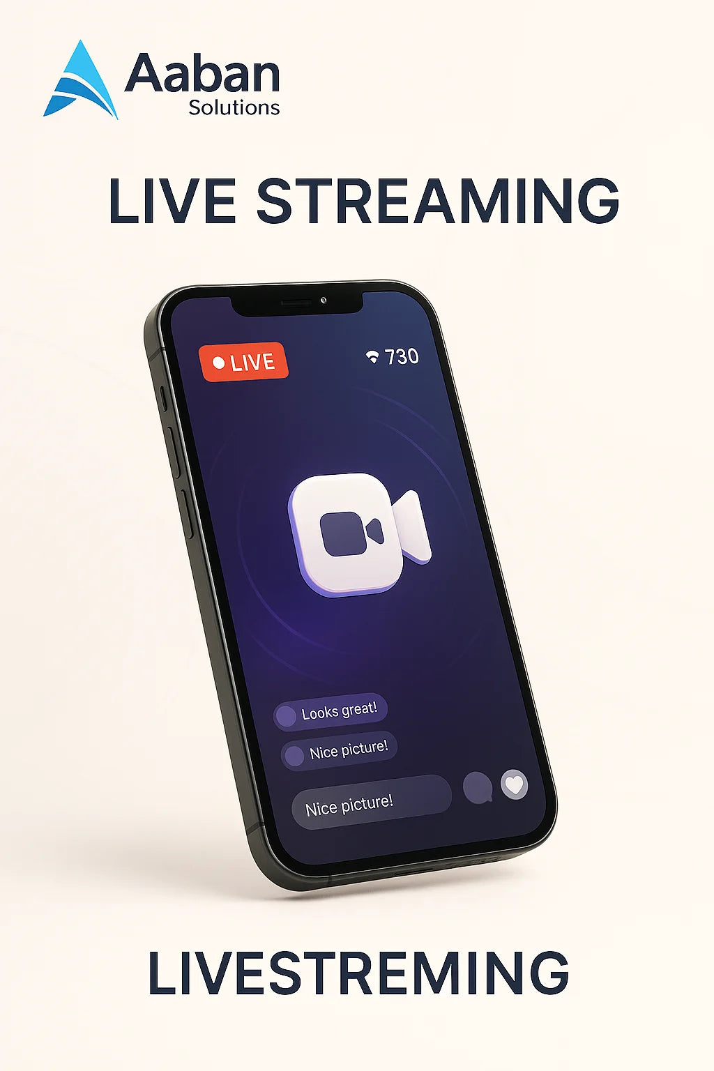 Top-Selling Live Streaming App Development - Custom Branded Android & iOS Solution with HD Streaming & Real-Time Chat Features