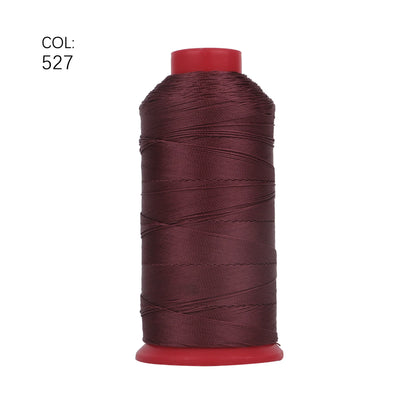 TEX 135 Nylon Bonded Thread 0.4MM Heavy Duty Fabric Sewing Leather Upholstery Shoes Canvas Sewing Stitch 420D/3 750 Yards Cone