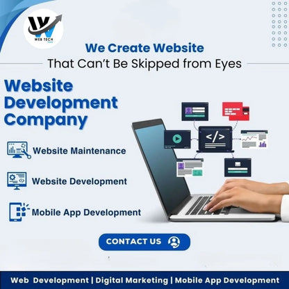 Web Tech Prime Full Cycle Web Development Services Programming & Development Software Solution
