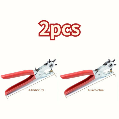 Leather Hole Punch Leather Tools Multifunctional Ordinary Carbon Steel Belt Puncher Punching Tool Belt Hole Puncher Crafts Tool
