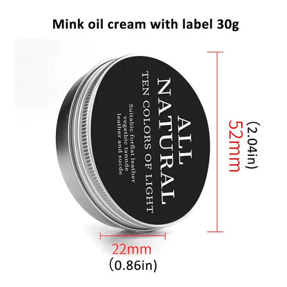 30G/50G/100G Cream For Leather Shoes Bags Car Interiors Leather Care Cream Leather Maintenance Cream Leathercraft Accessories