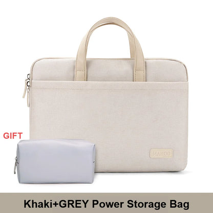 Portable Laptop Bags with Power Storage Case for 13-16 Inch Macbook Huawei Asus Dell Business Light Laptop Briefcase Bag Gifts