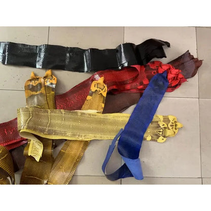 Colorful Grain Real Genuine Snake Leather Skin Whole Piece